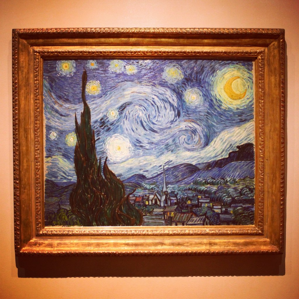 《星空》原画真迹,朝圣的节奏