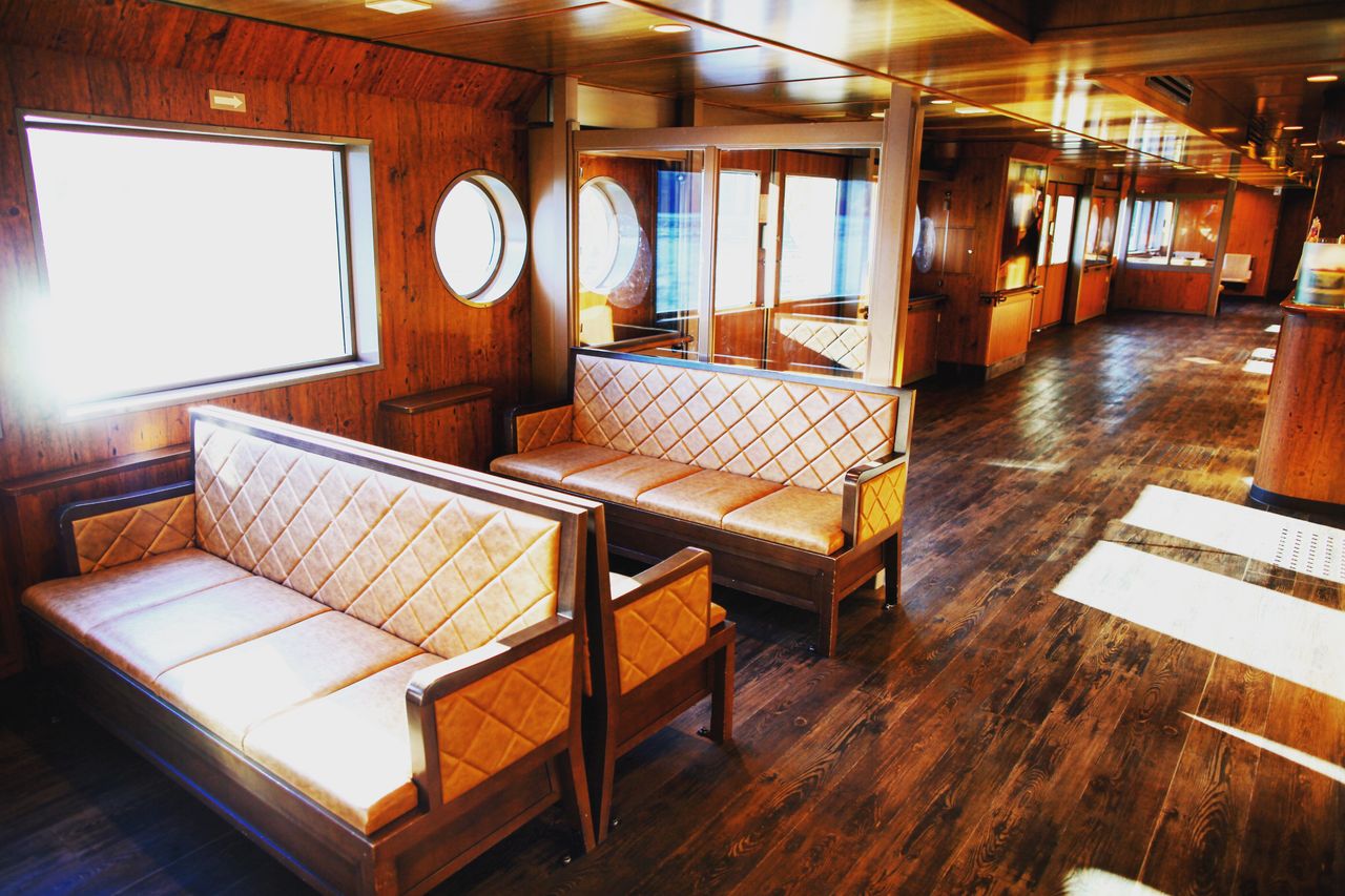 箱根湖上的海盗船