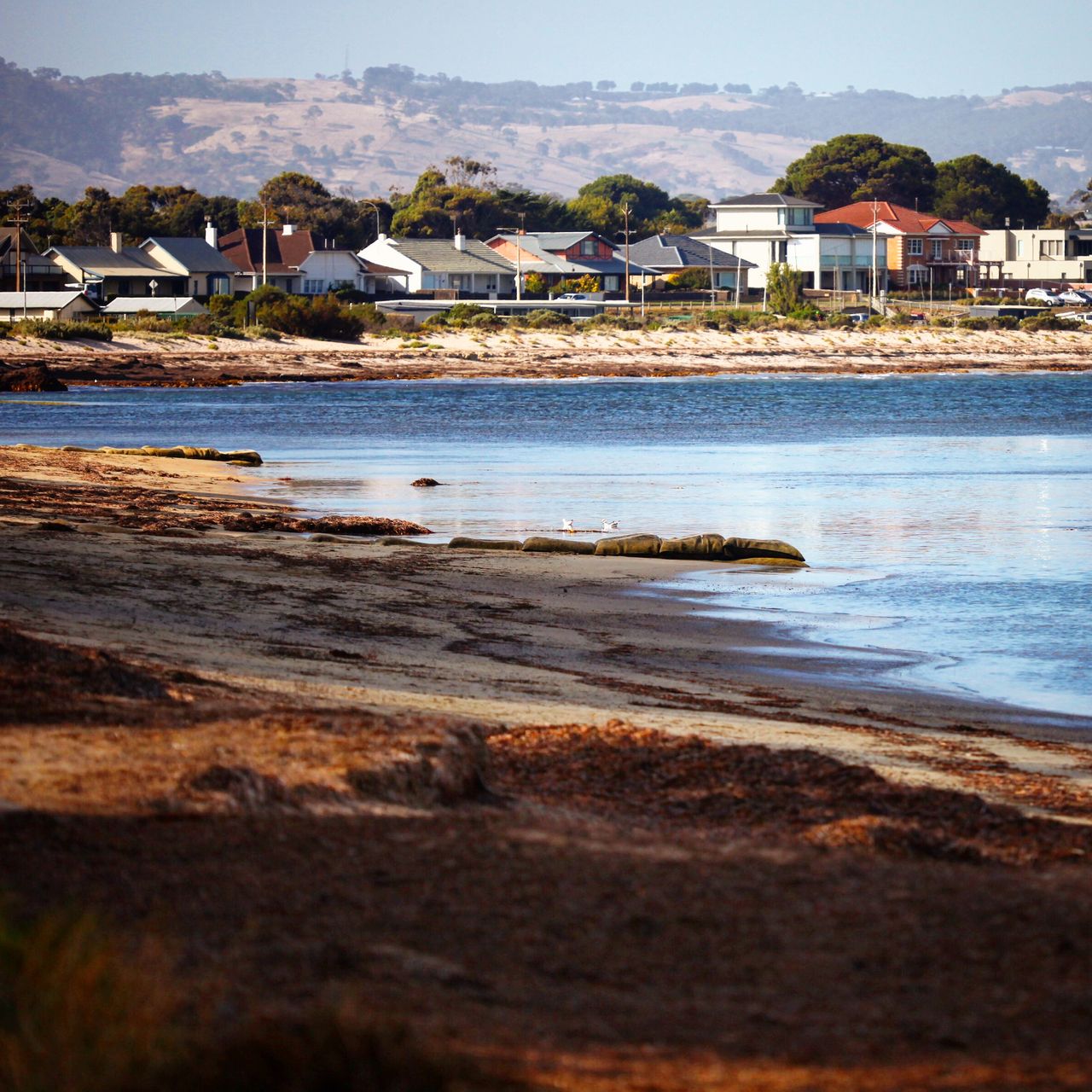 没人安静的海边,舒服