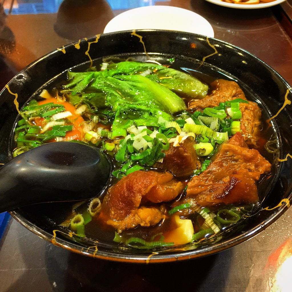 礁溪吃到的正宗牛肉面