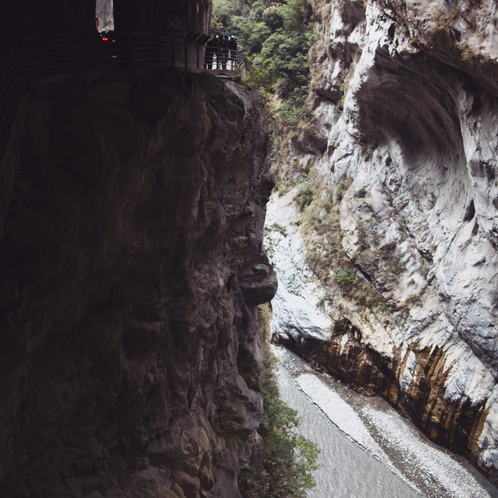 险峻的太鲁阁山道