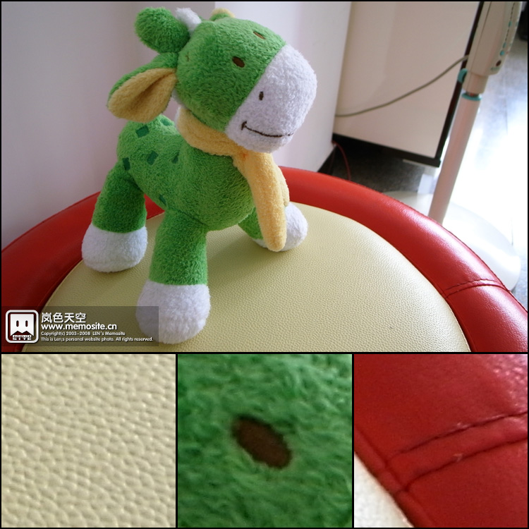 小毛驴，绿黄红蓝几个颜色还原得挺准的