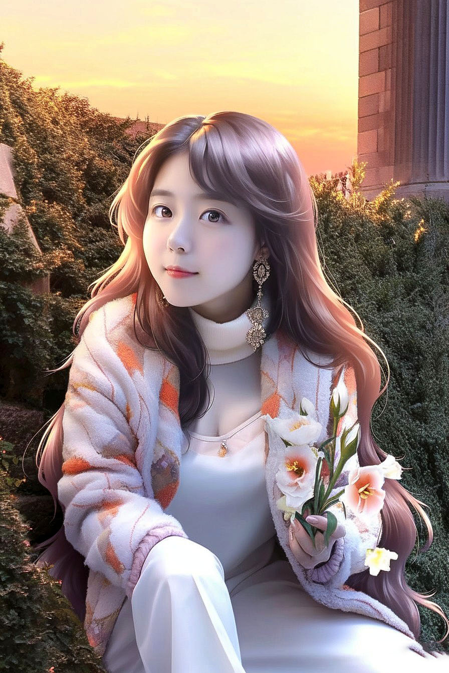 NC MKT girl portrait artist korean beautiful girls in the style d18f4f3e 277b 42b9 bbf3 8aaaa04462cb